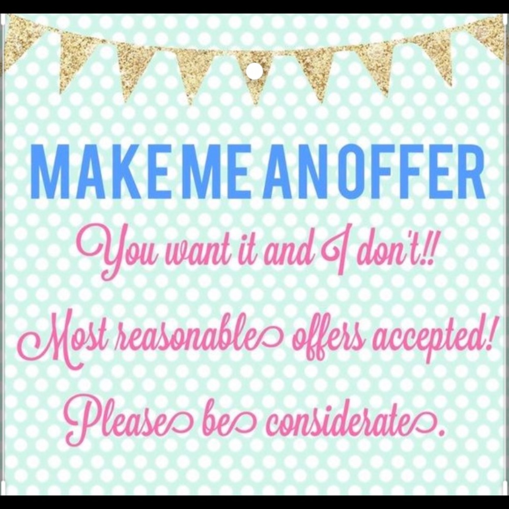 All offers considered